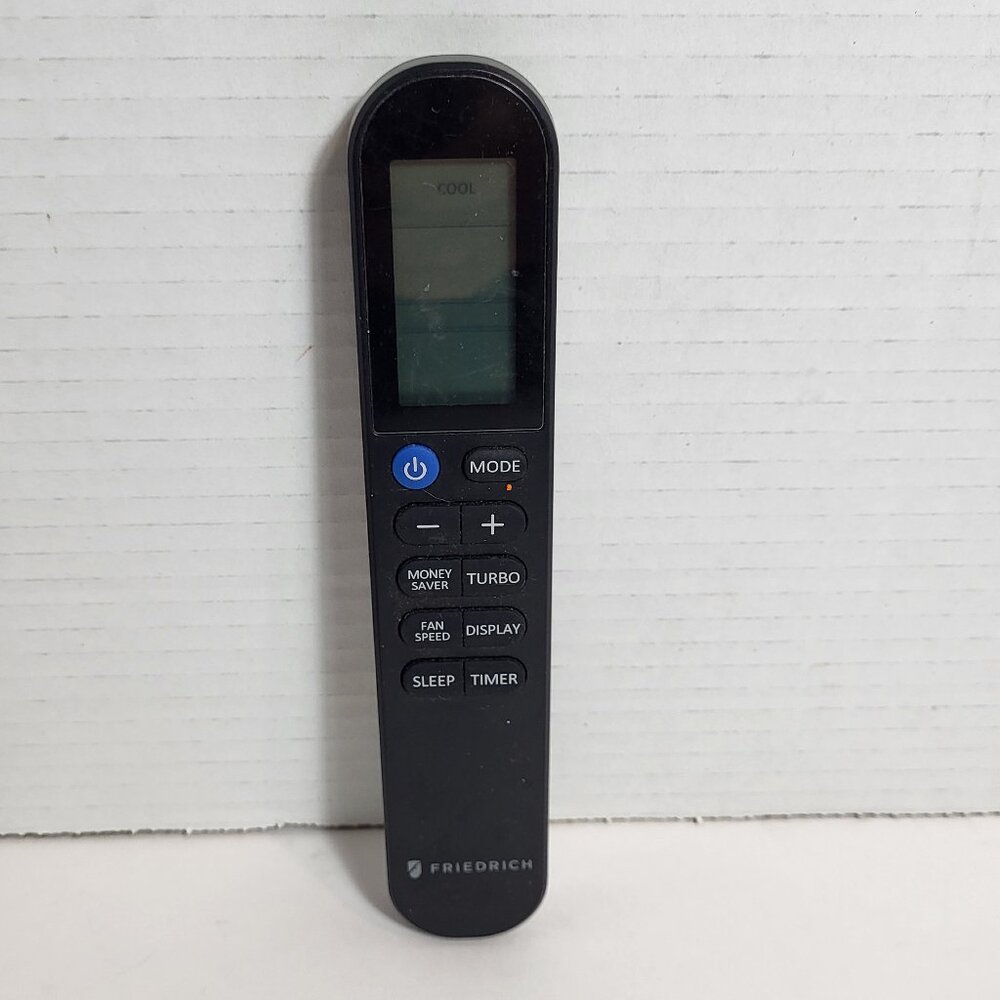 Friedrich Air Conditioner Remote Control Replacement Black 4235h Tested